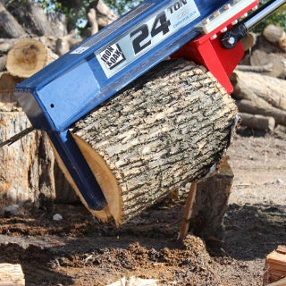 Iron and Oak Log Splitter | 24-Ton | Skid Steer Mount