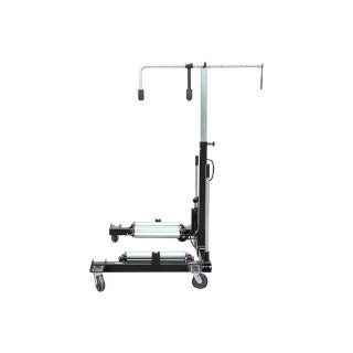 K&M Mfg Wheel Dolly | For Semi & Tractor Tires | 3,800-Lb. Load Capacity | Black Powder Coat