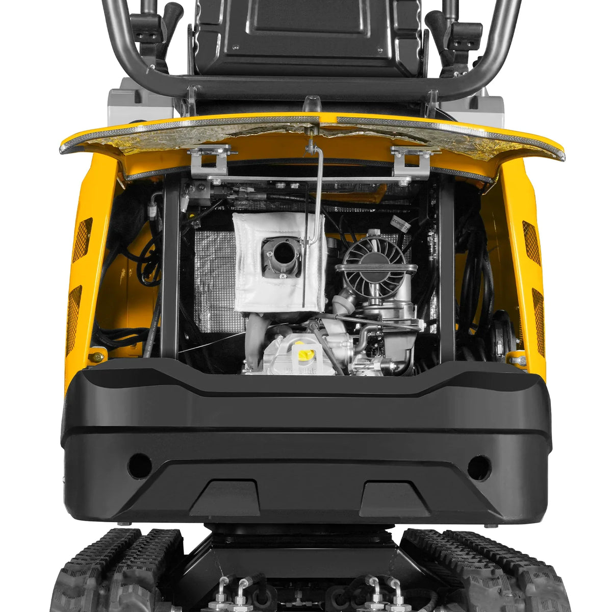 MechMaxx 1 Ton Mini Excavator – 14HP Briggs & Stratton Vanguard Engine, 65.7" Dig Depth, Compact Excavator (MEC10)