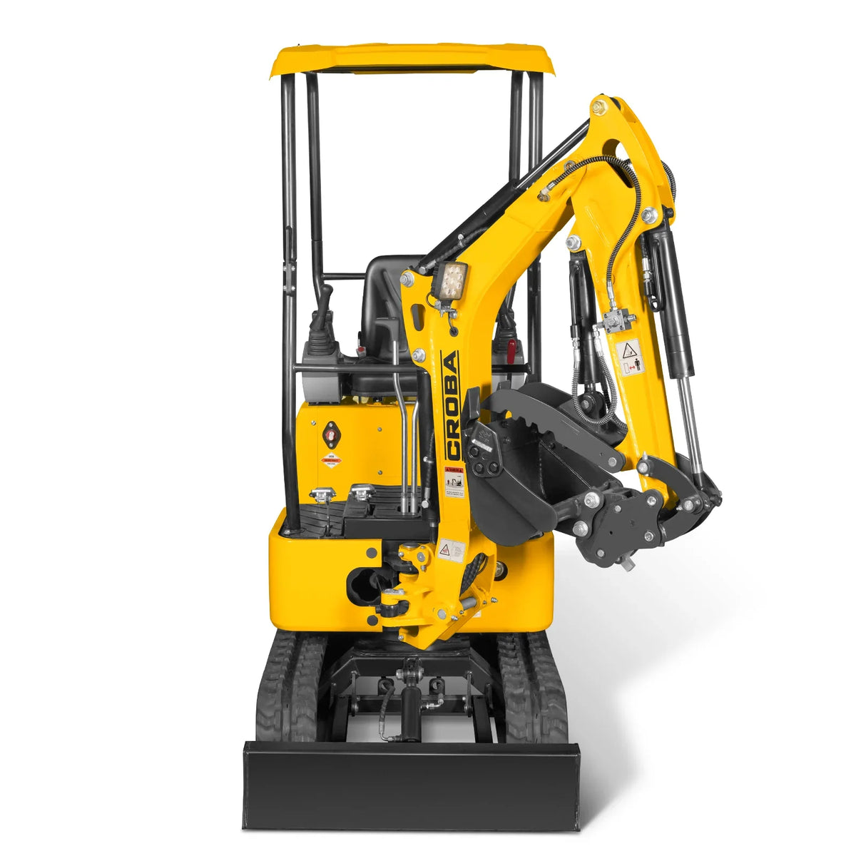 MechMaxx 1 Ton Mini Excavator – 14HP Briggs & Stratton Vanguard Engine, 65.7" Dig Depth, Compact Excavator (MEC10)