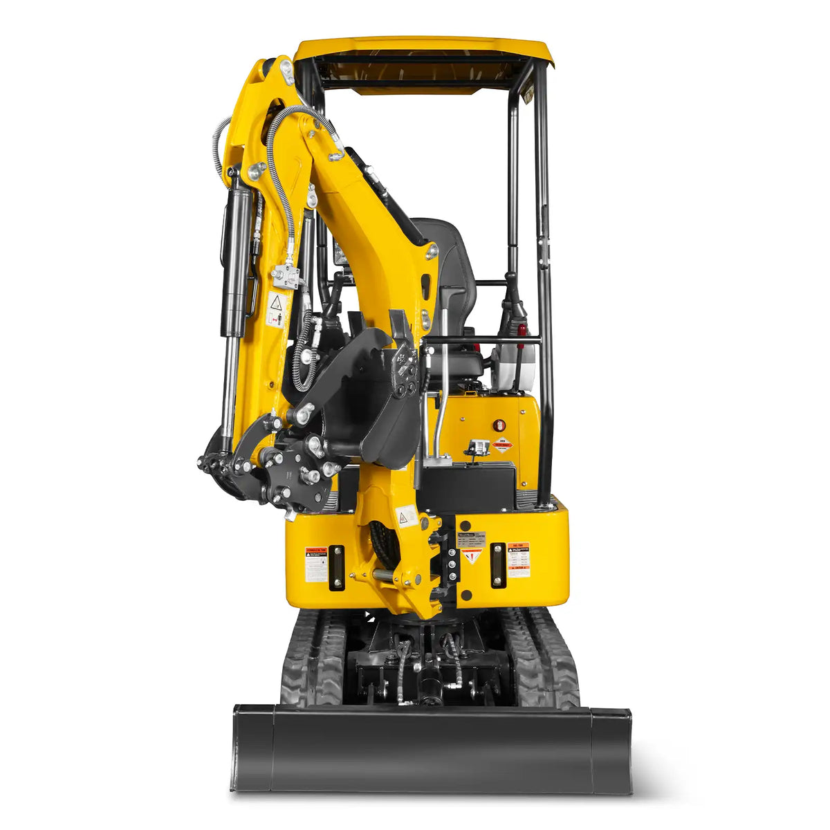 MechMaxx 1.2 Ton Mini Excavator – Kubota D722 Diesel Engine, 65.7" Dig Depth, 2700 lb Compact Excavator (MEC12)