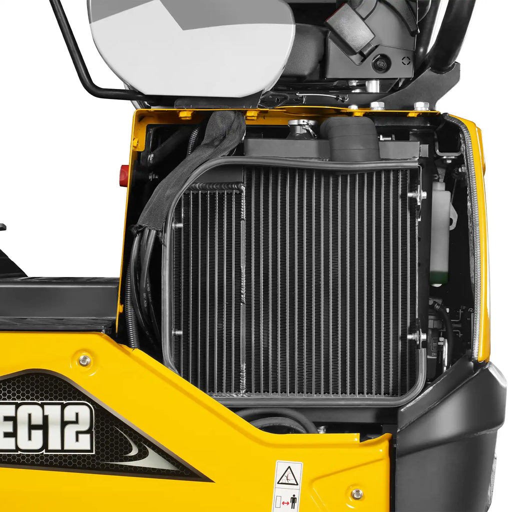 MechMaxx 1.2 Ton Mini Excavator – Kubota D722 Diesel Engine, 65.7" Dig Depth, 2700 lb Compact Excavator (MEC12)