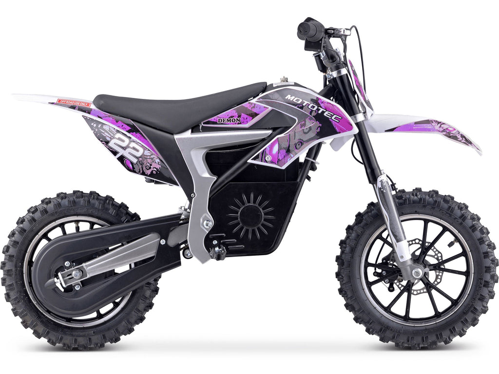MotoTec Demon 36V/8Ah 790W Lithium Electric Dirt Bike