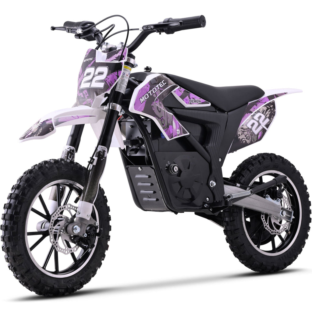 MotoTec Demon 36V/8Ah 790W Lithium Electric Dirt Bike