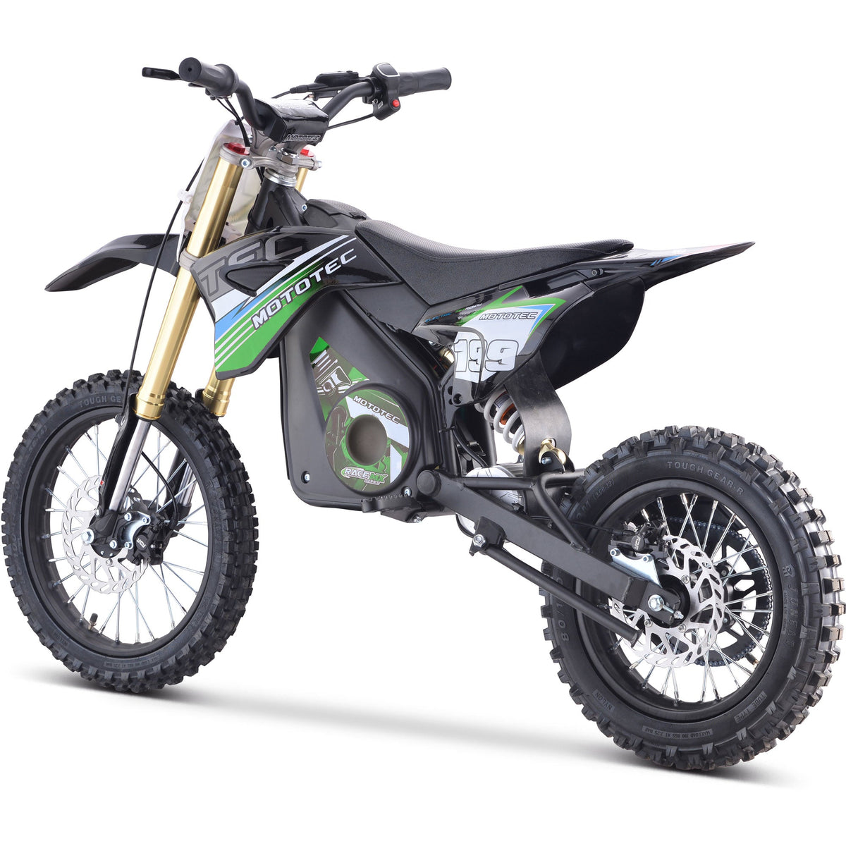 MotoTec Pro 48V/13Ah 1800W Off-Road Electric Dirt Bike
