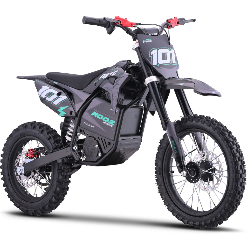 MotoTec Pro 60V/15.6Ah 2000W Off-Road Electric Dirt Bike (HP115E)