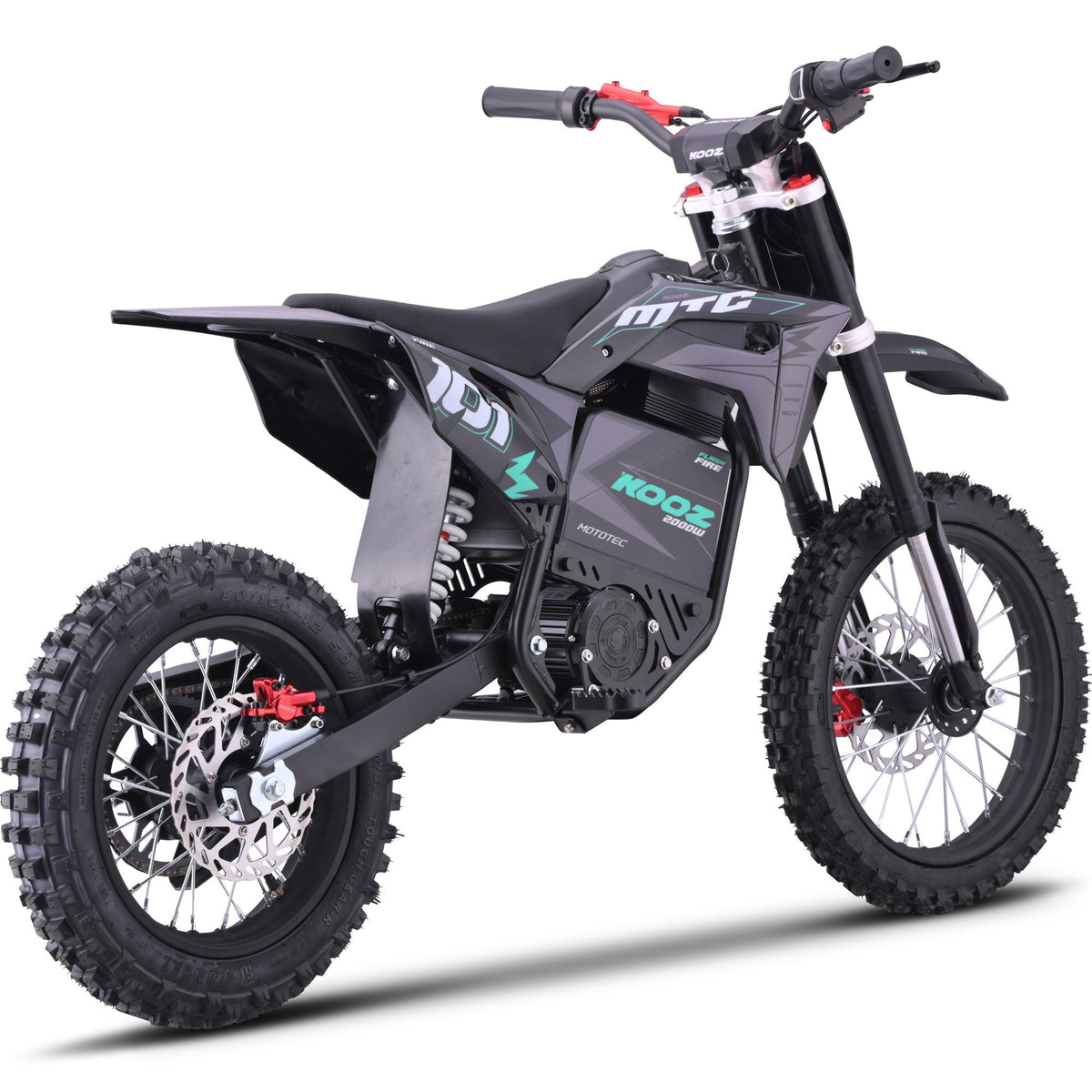 MotoTec Pro 60V/15.6Ah 2000W Off-Road Electric Dirt Bike (HP115E)