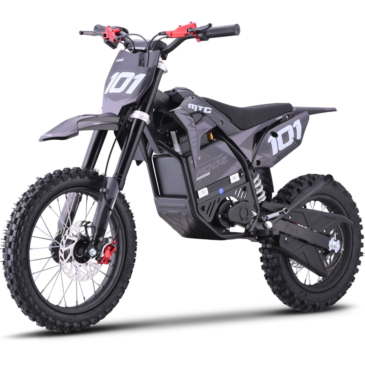 MotoTec Pro 60V/15.6Ah 2000W Off-Road Electric Dirt Bike (HP115E)