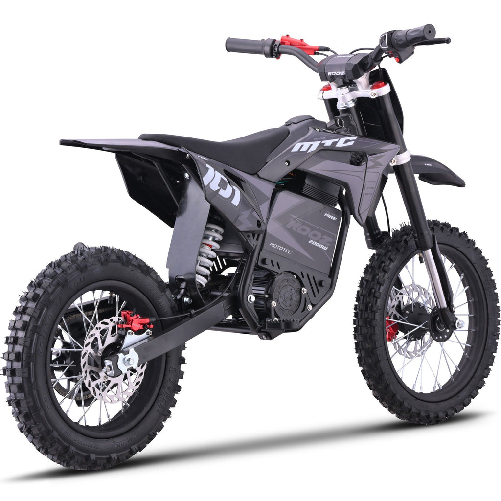 MotoTec Pro 60V/15.6Ah 2000W Off-Road Electric Dirt Bike (HP115E)