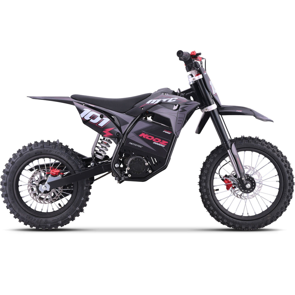 MotoTec Pro 60V/15.6Ah 2000W Off-Road Electric Dirt Bike (HP115E)
