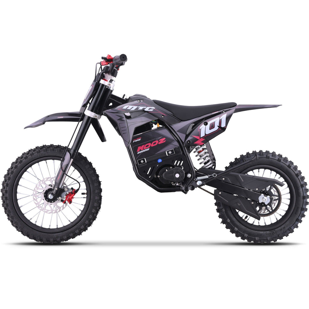 MotoTec Pro 60V/15.6Ah 2000W Off-Road Electric Dirt Bike (HP115E)