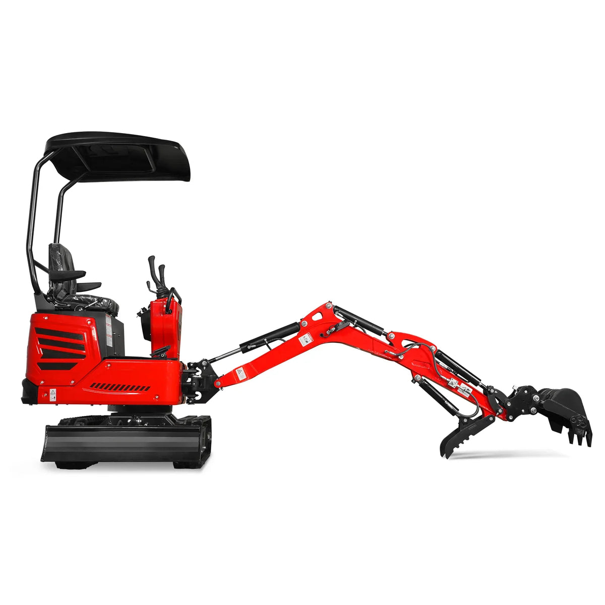 MechMaxx 1 Ton Mini Excavator – Honda GX390 Engine, 65.7" Dig Depth, 2280 lb Compact Mini Excavator (MEC10)