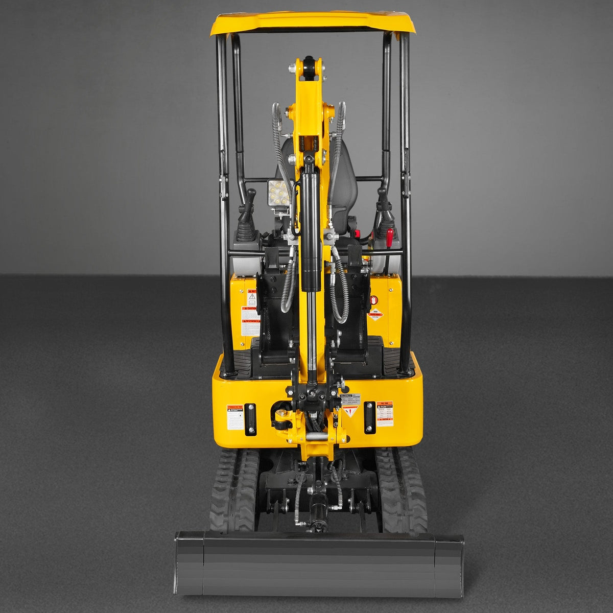MechMaxx 1.2 Ton Mini Excavator – Kubota D722 Diesel Engine, 65.7" Dig Depth, 2700 lb Compact Excavator (MEC12)