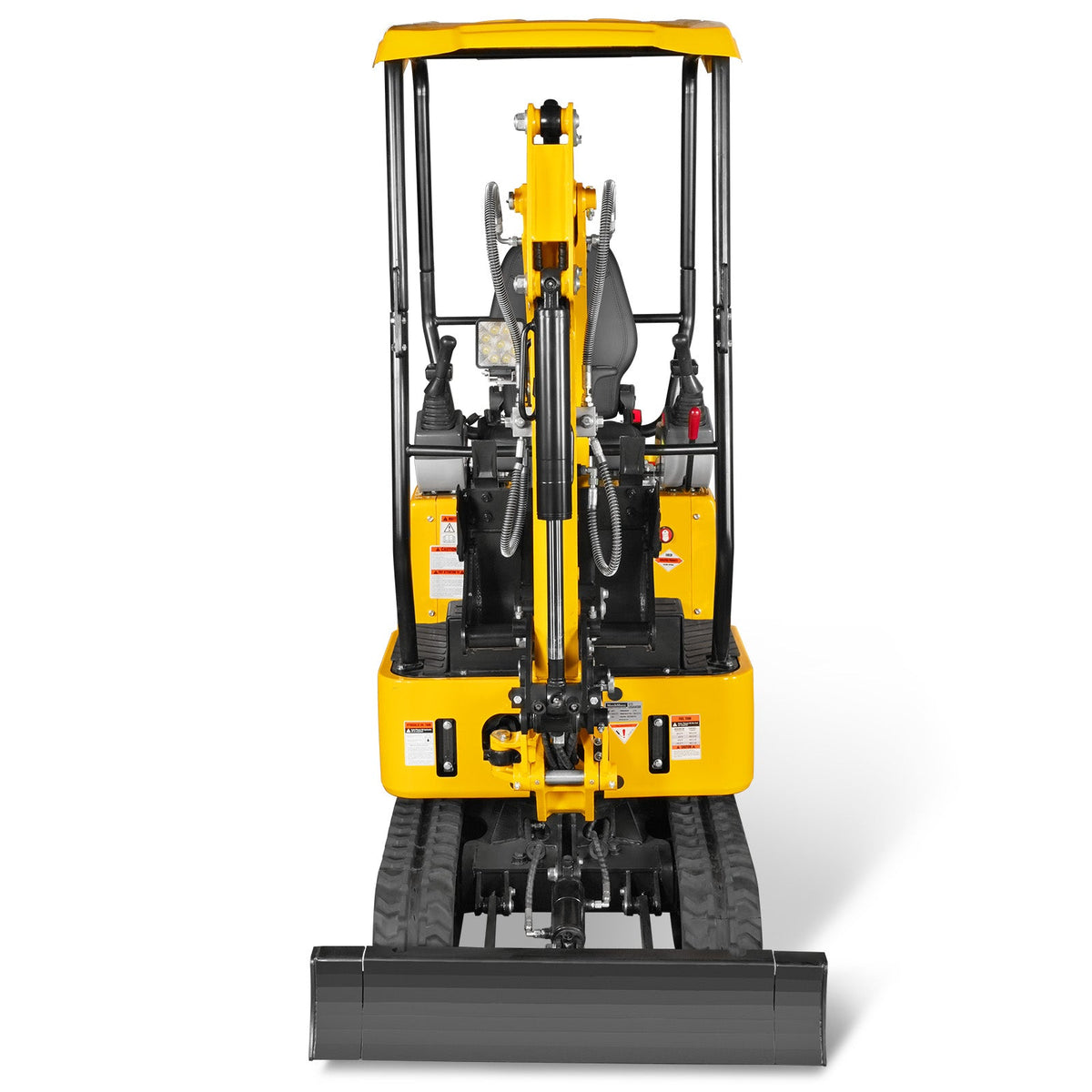 MechMaxx 1.2 Ton Mini Excavator – Kubota D722 Diesel Engine, 65.7" Dig Depth, 2700 lb Compact Excavator (MEC12)