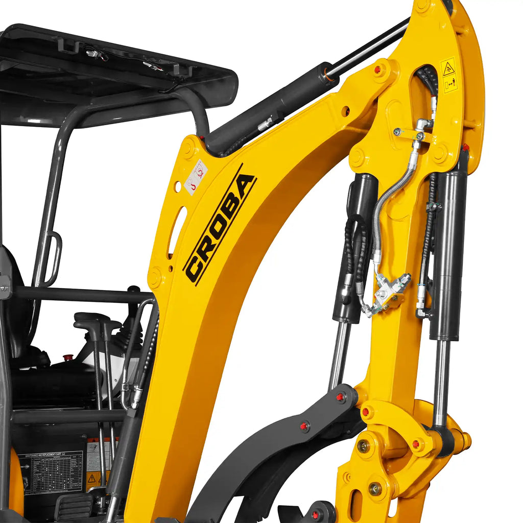 MechMaxx 1.7 Ton Mini Excavator – Kubota D902 Diesel Engine, 89" Dig Depth, 4,145 lb Compact Excavator (MEC17)