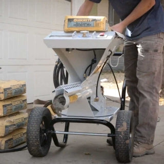 MudMixer Evolution Multi-Use Mixer for Concrete - Mortar - Stucco - Electric