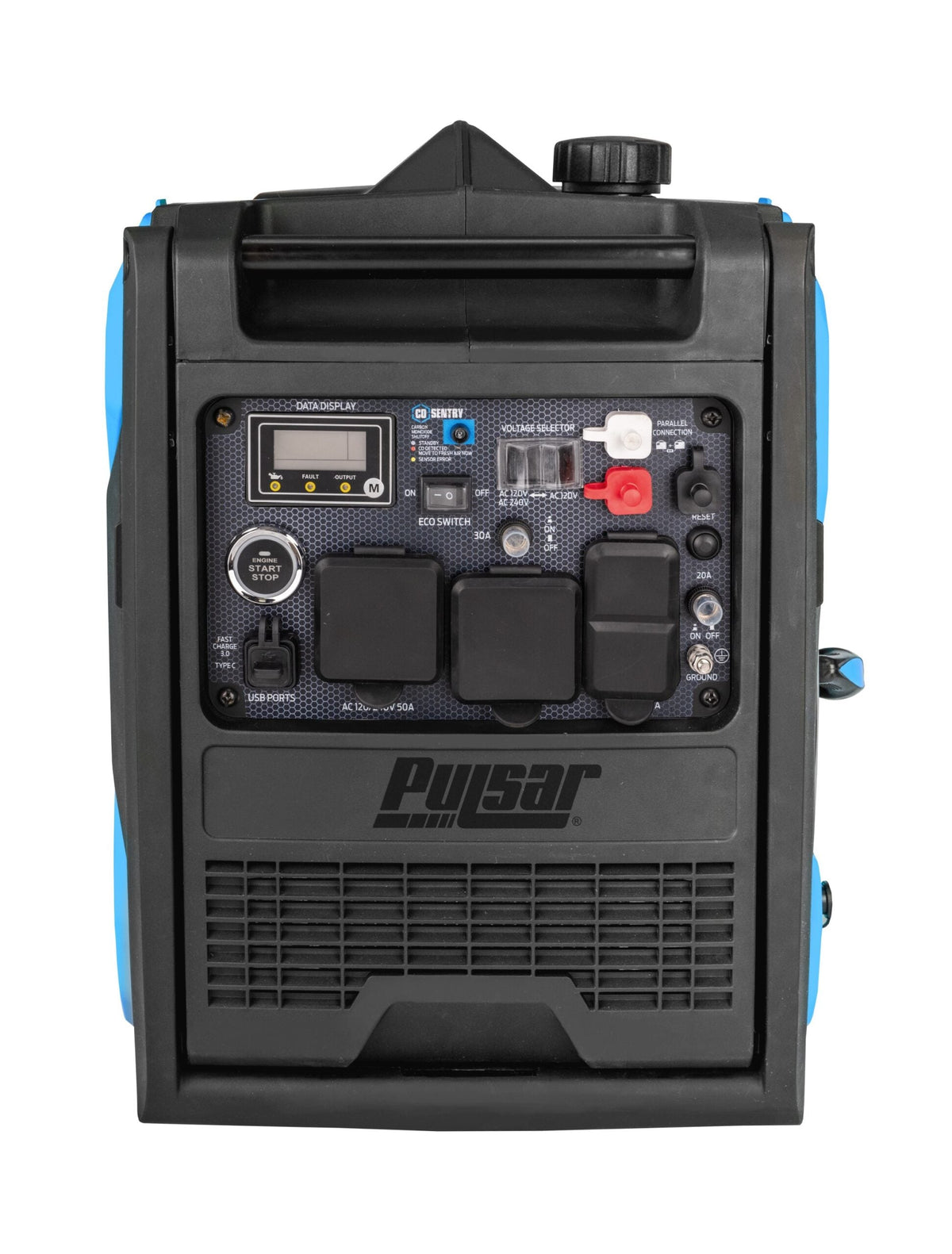 Pulsar 6,000 Watt Dual-Fuel Inverter Generator with CO Sentry