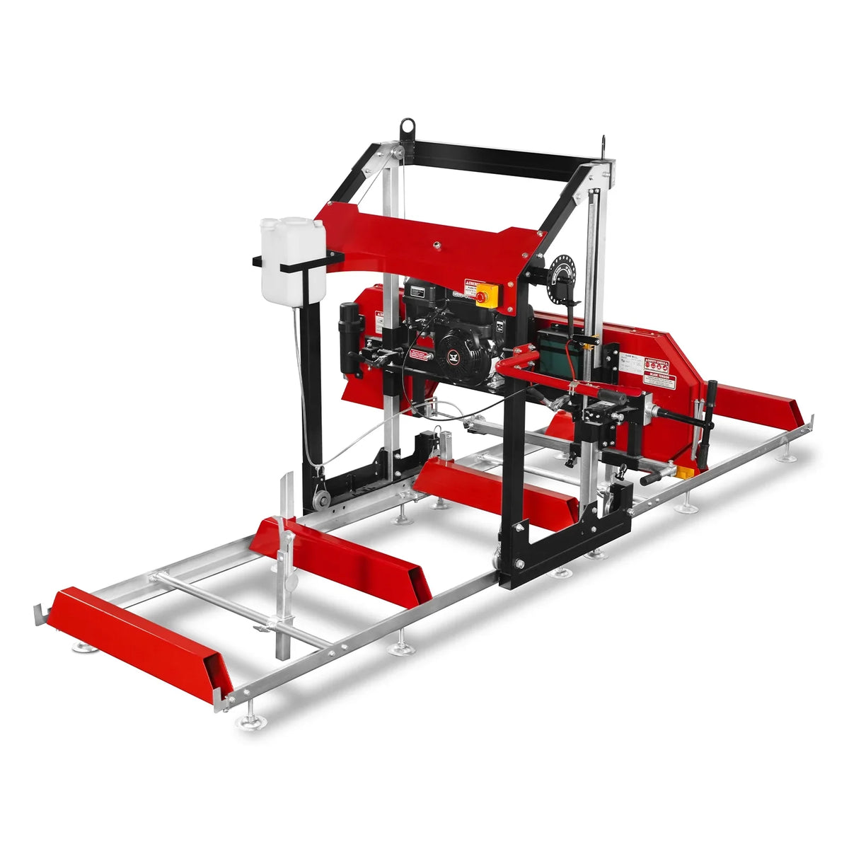 MechMaxx 32" Portable Sawmill, 459cc 15HP E-Start Gasoline Engine, 26.5" Board Width, 13' Track Length , SM-32