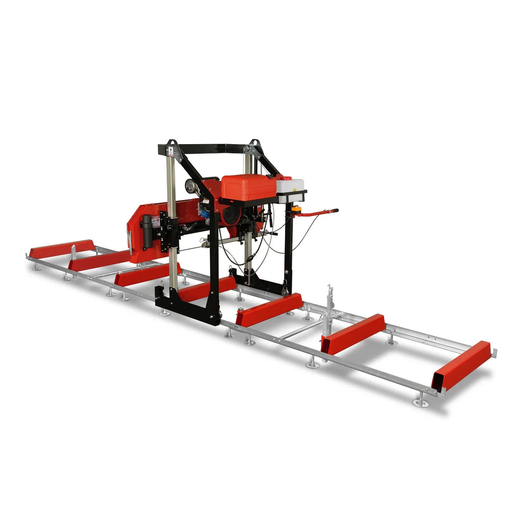 MechMaxx 36" MAX Portable Sawmill, 25HP 688cc HONDA GX690 V-Twin Engine, 35" Board Width, 20' Track Length, SM36-HMAX