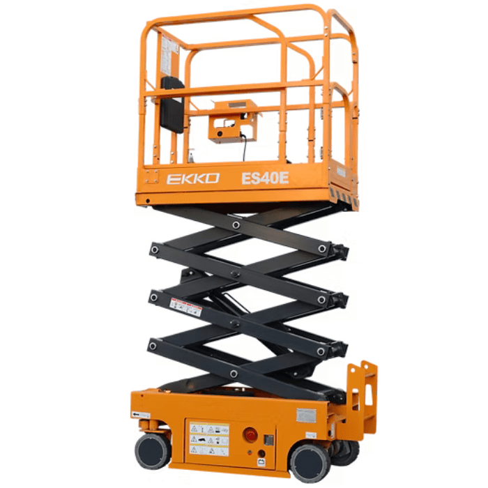 Ekko Scissor Lift – 157" Max Lift Height - Lithium Battery - ES40E-LI
