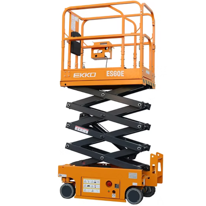 Ekko Electric Scissor Lift – 228" Max Lift Height - Lithium Battery - ES60E-LI
