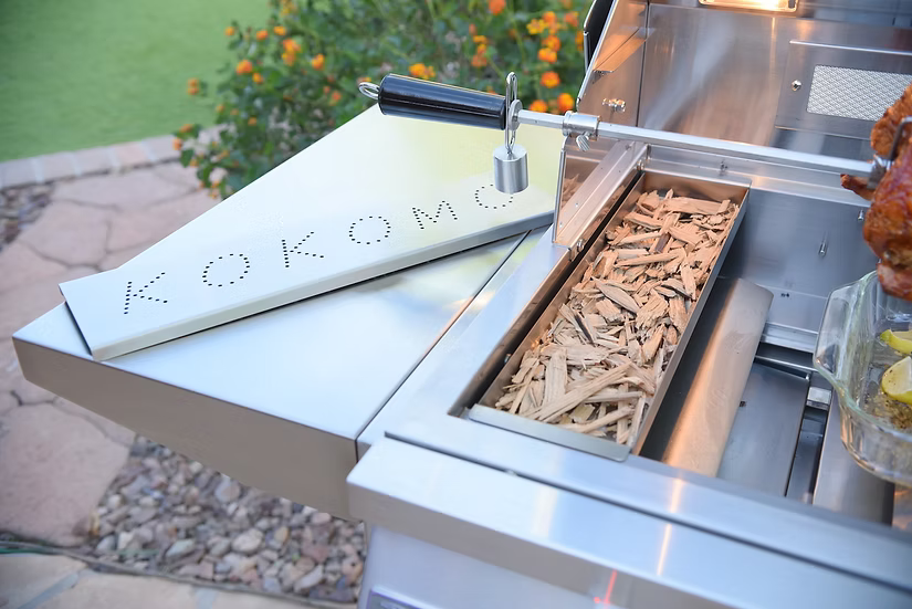 Kokomo Smoker Chip Box Insert in Stainless Steel