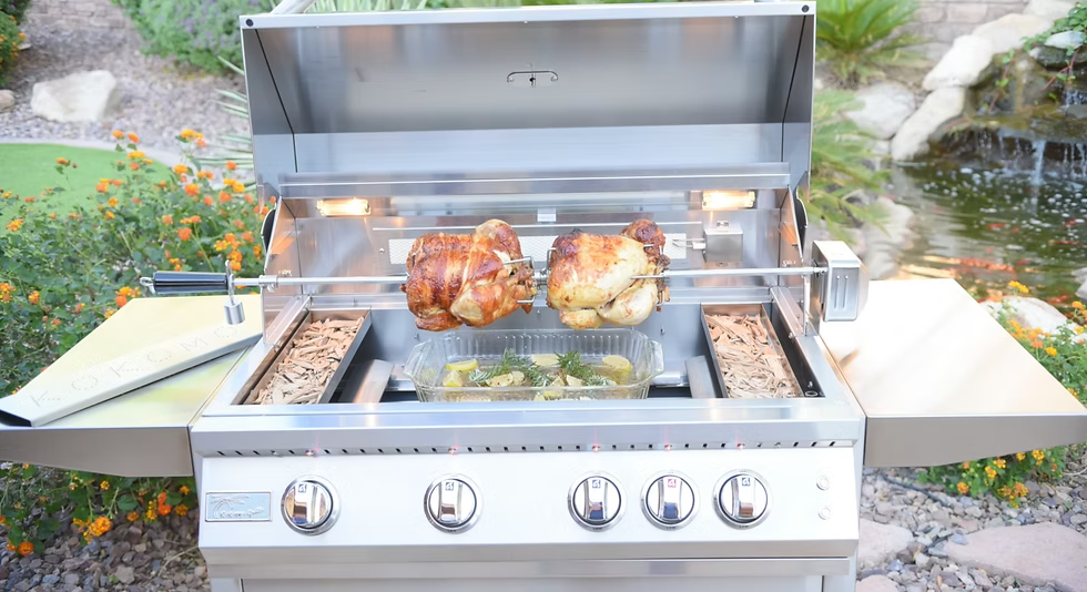 Kokomo Smoker Chip Box Insert in Stainless Steel