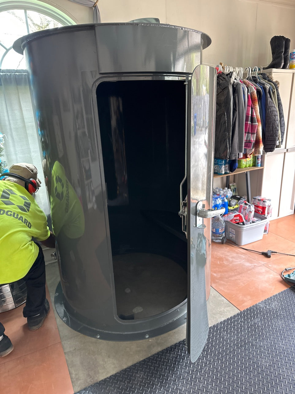 Survive-A-Storm TwisterPod Above-Ground Tornado Shelter EF5-Rated