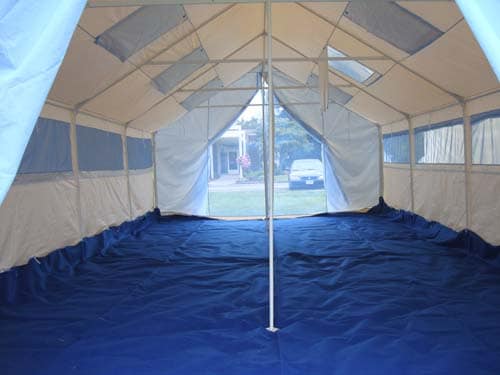 Rhino Shelter 18’W x 32’L x 15’H – Disaster Relief Tent