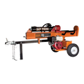 Brave Tow Behind Log Splitter 37-Ton Vertical/Horizontal Portable Gas with Honda GX270