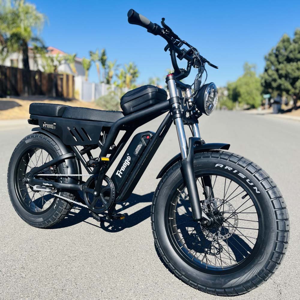 Freego Shotgun Lite F0 Fat Tire Electric Bike – Ideal for Short Riders 4'11"–5'11"
