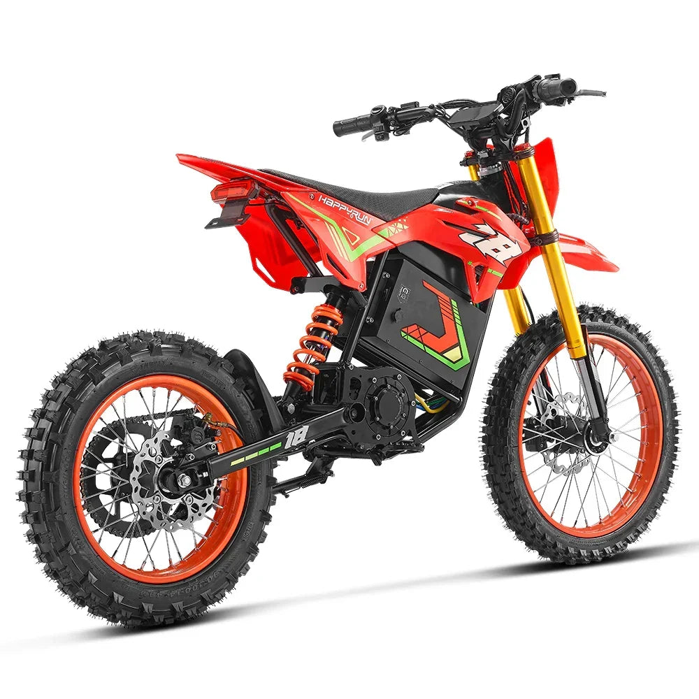 HappyRun F18 2.0 60V/30Ah 6000W Off-Road Electric Dirt Bike for Teens