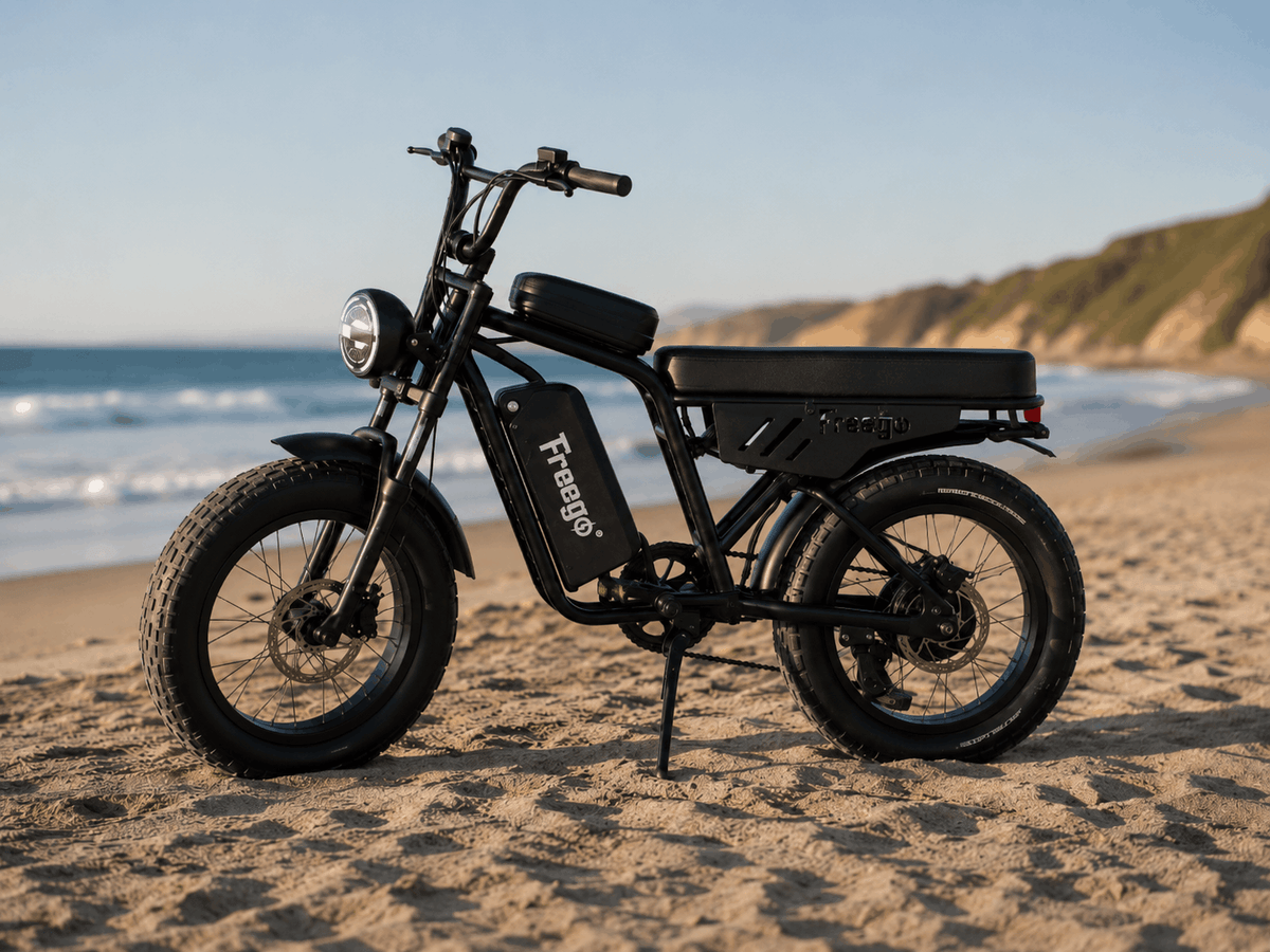 Freego Shotgun Lite F0 Fat Tire Electric Bike – Ideal for Short Riders 4'11"–5'11"