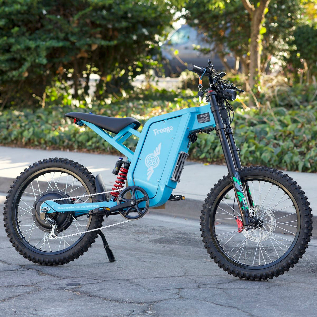 Freego X2 Pro All-Terrain Electric Dirt Bike with Pedals