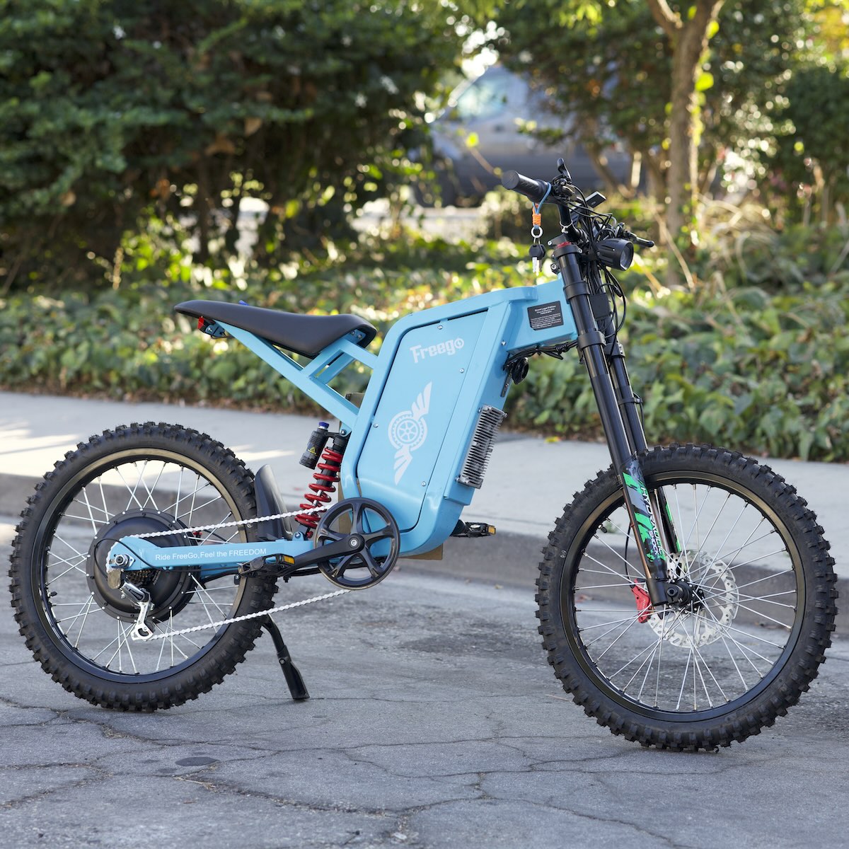 Freego X2 Pro All-Terrain Electric Dirt Bike with Pedals