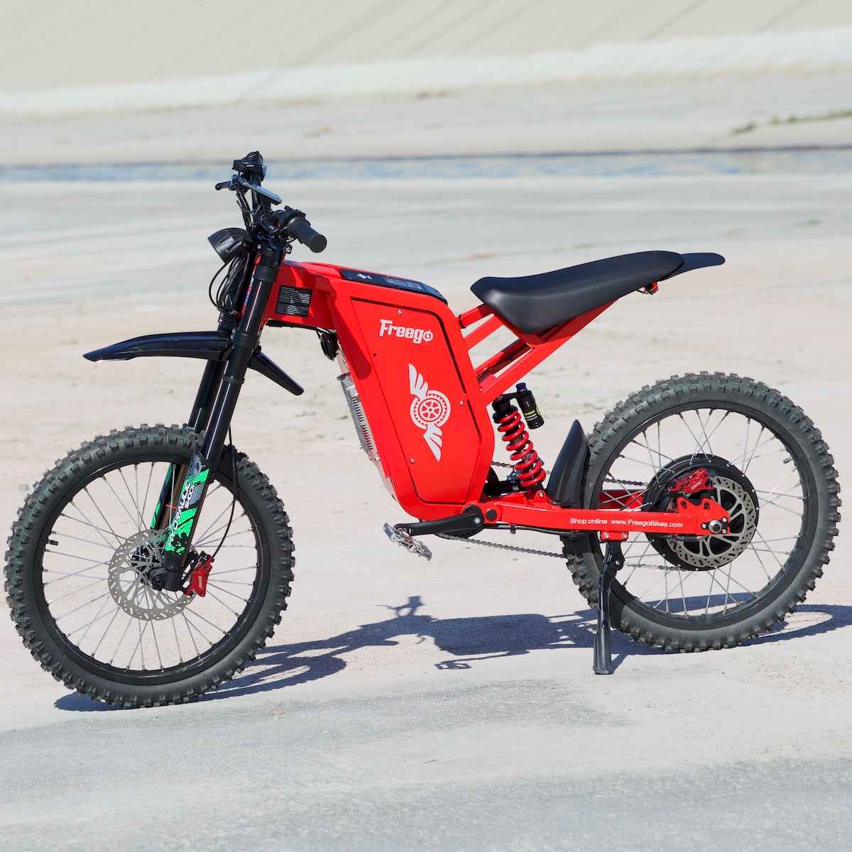 Freego X2 Pro All-Terrain Electric Dirt Bike with Pedals
