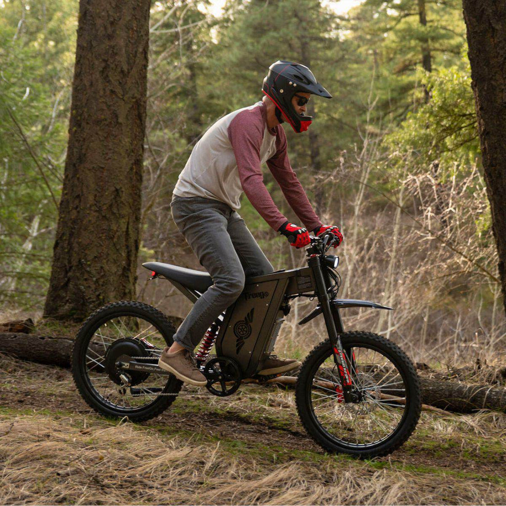 Freego X2 Pro All-Terrain Electric Dirt Bike with Pedals