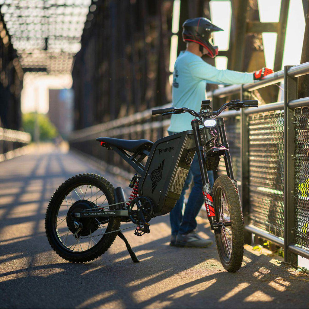 Freego X2 Pro All-Terrain Electric Dirt Bike with Pedals