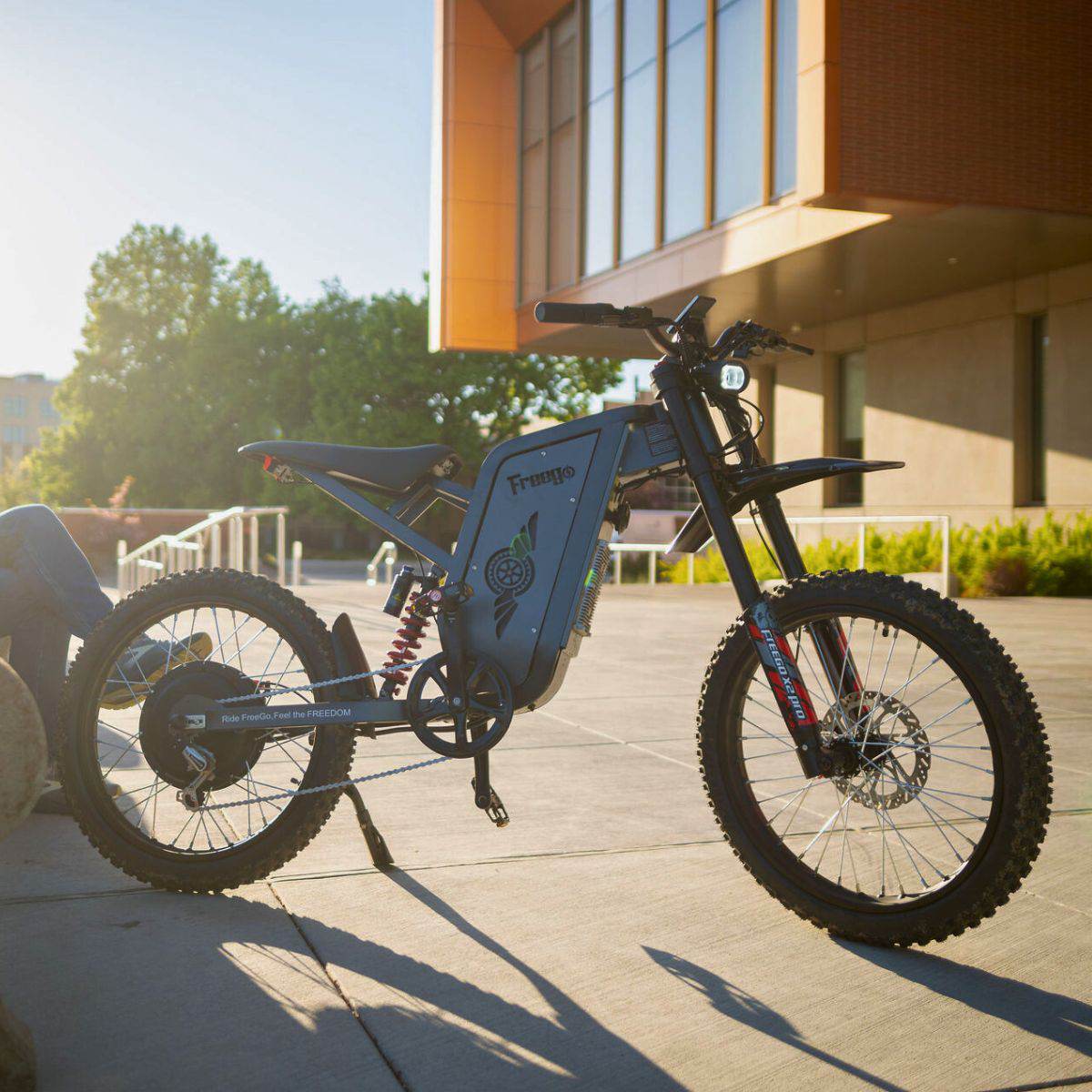 Freego X2 Pro All-Terrain Electric Dirt Bike with Pedals