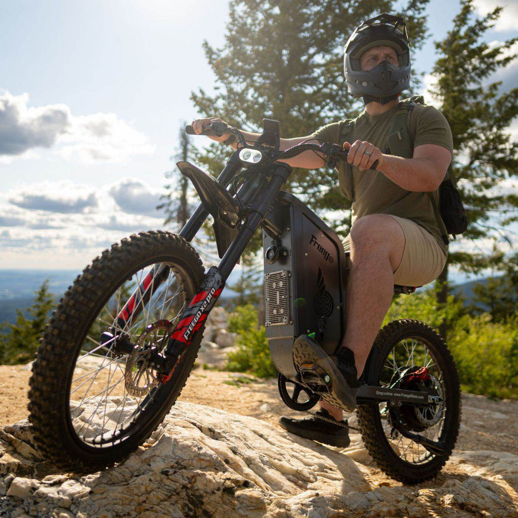 Freego X2 Pro All-Terrain Electric Dirt Bike with Pedals