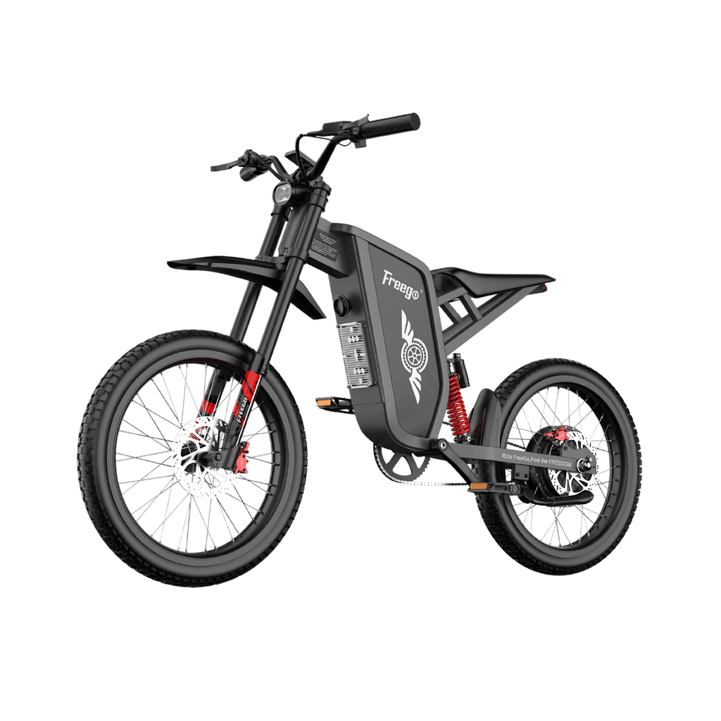 Freego X1 All-Terrain Electric Dirt Bike with Pedals