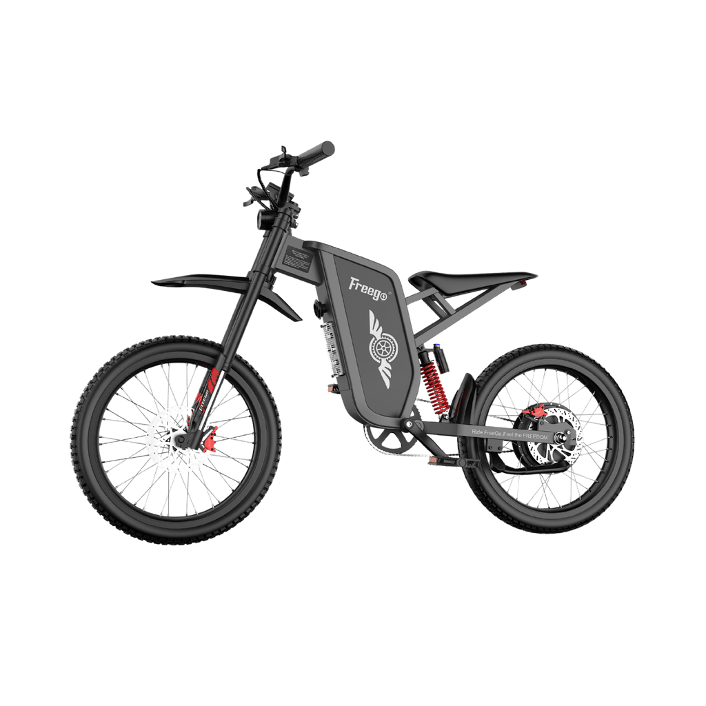 Freego X1 All-Terrain Electric Dirt Bike with Pedals