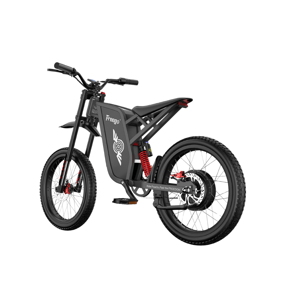 Freego X1 All-Terrain Electric Dirt Bike with Pedals