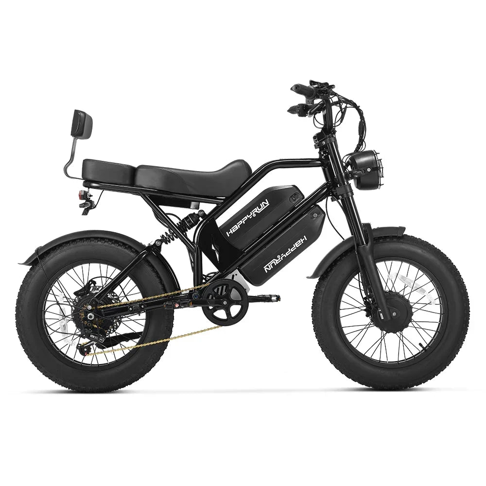 HappyRun G70 Pro 48V/33Ah 5000W Electric Fat Tire Cargo Bike