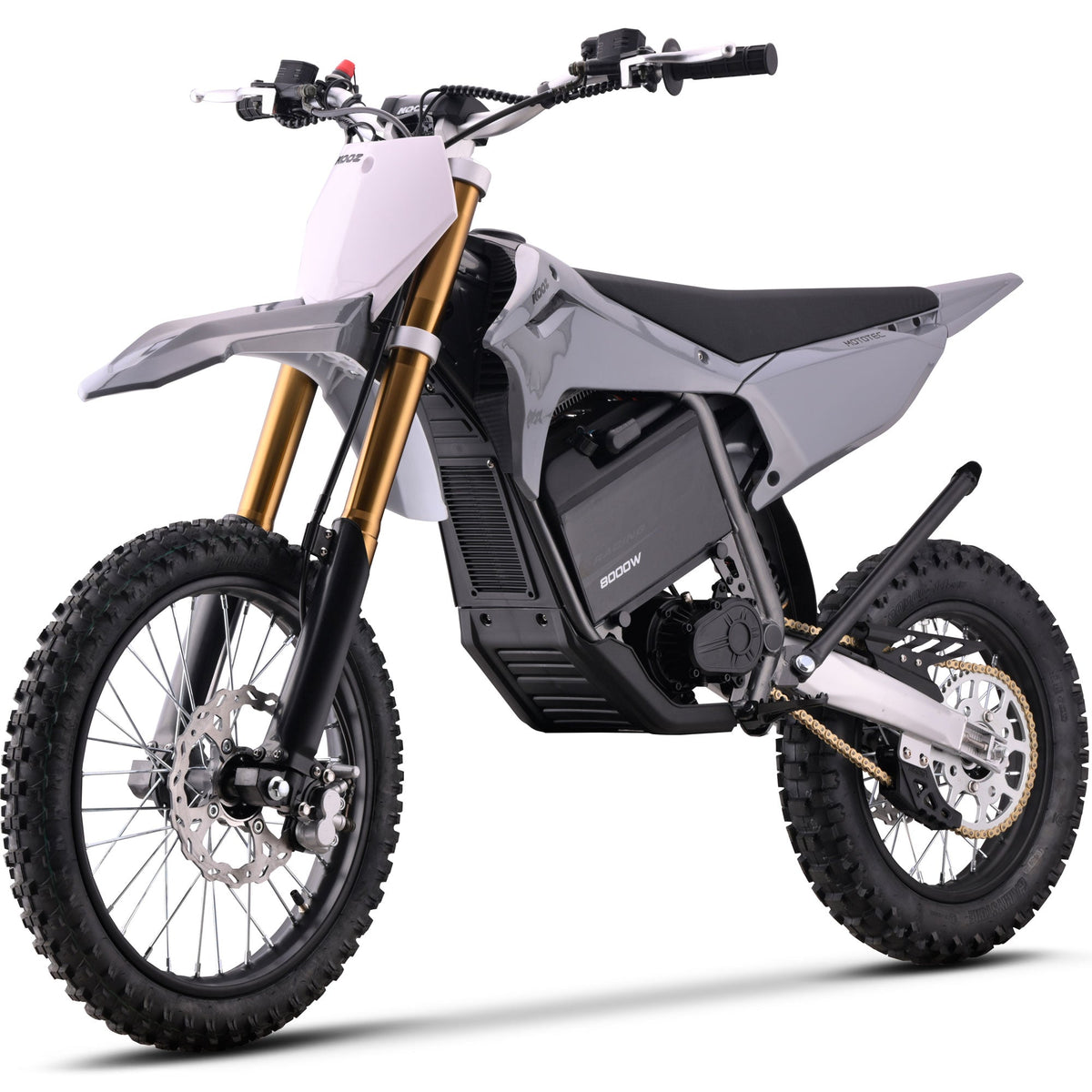 MotoTec Pro 72V/35Ah 8000W 17/14 Off-Road Electric Dirt Bike