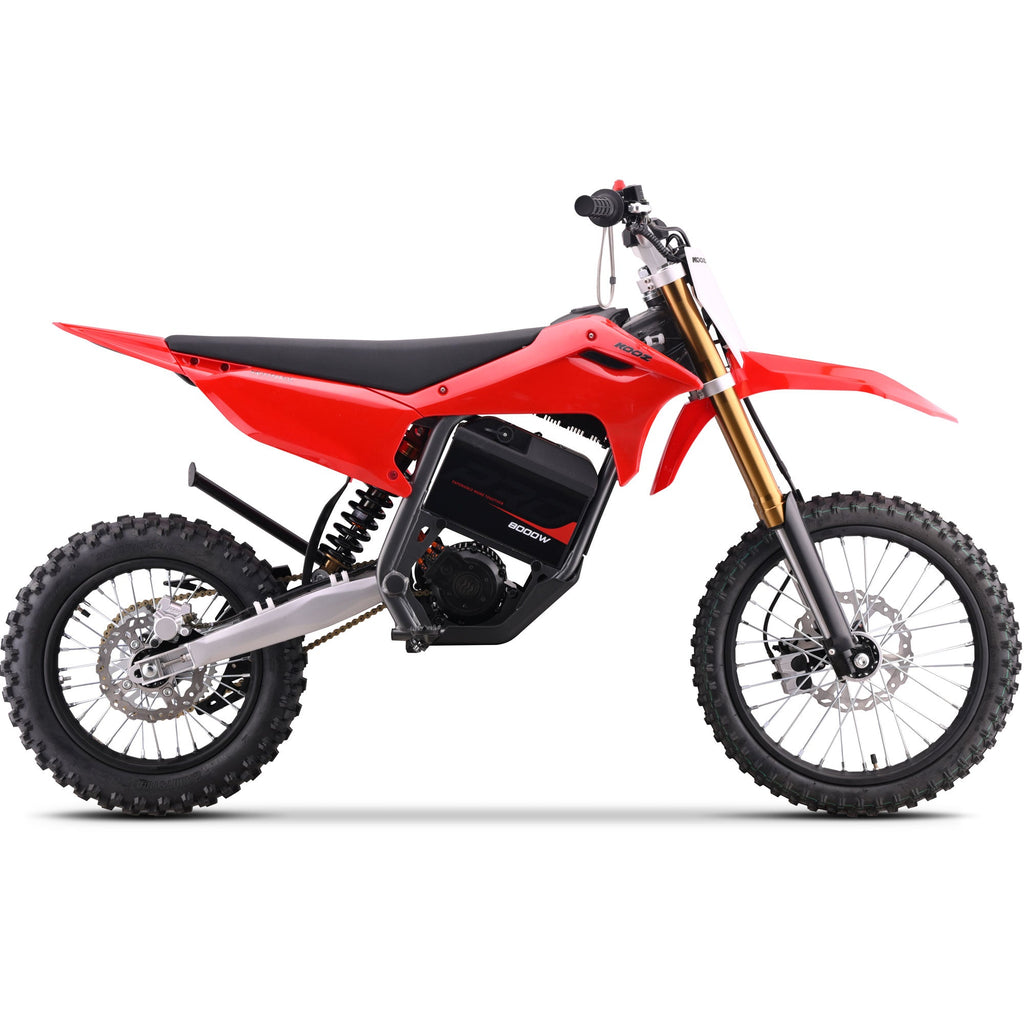 MotoTec Pro 72V/35Ah 8000W 17/14 Off-Road Electric Dirt Bike