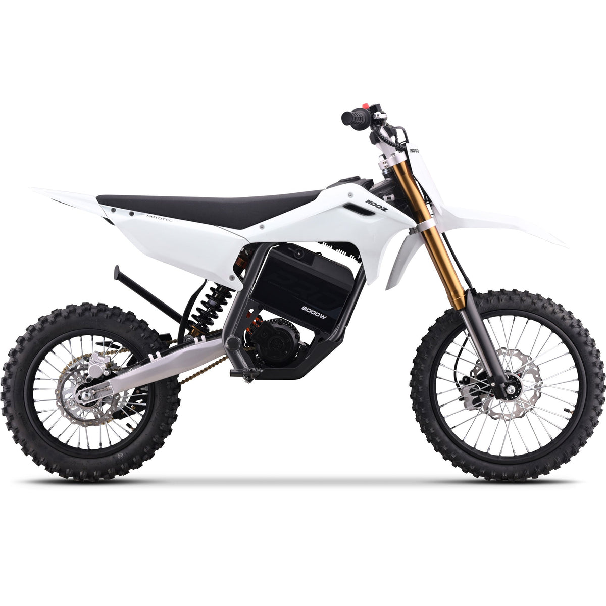 MotoTec Pro 72V/35Ah 8000W 17/14 Off-Road Electric Dirt Bike