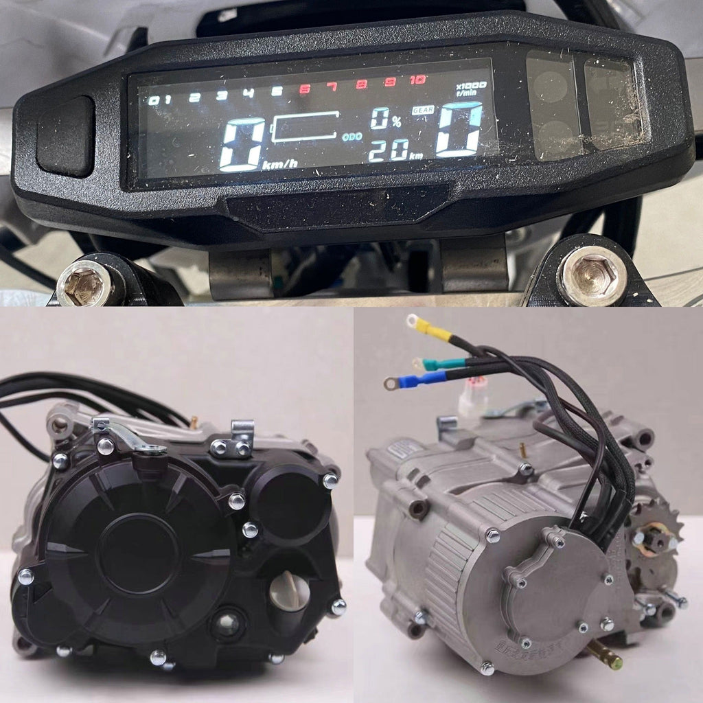 MotoTec Venom 72V/50Ah 12,000W Off-Road Electric Dirt Bike