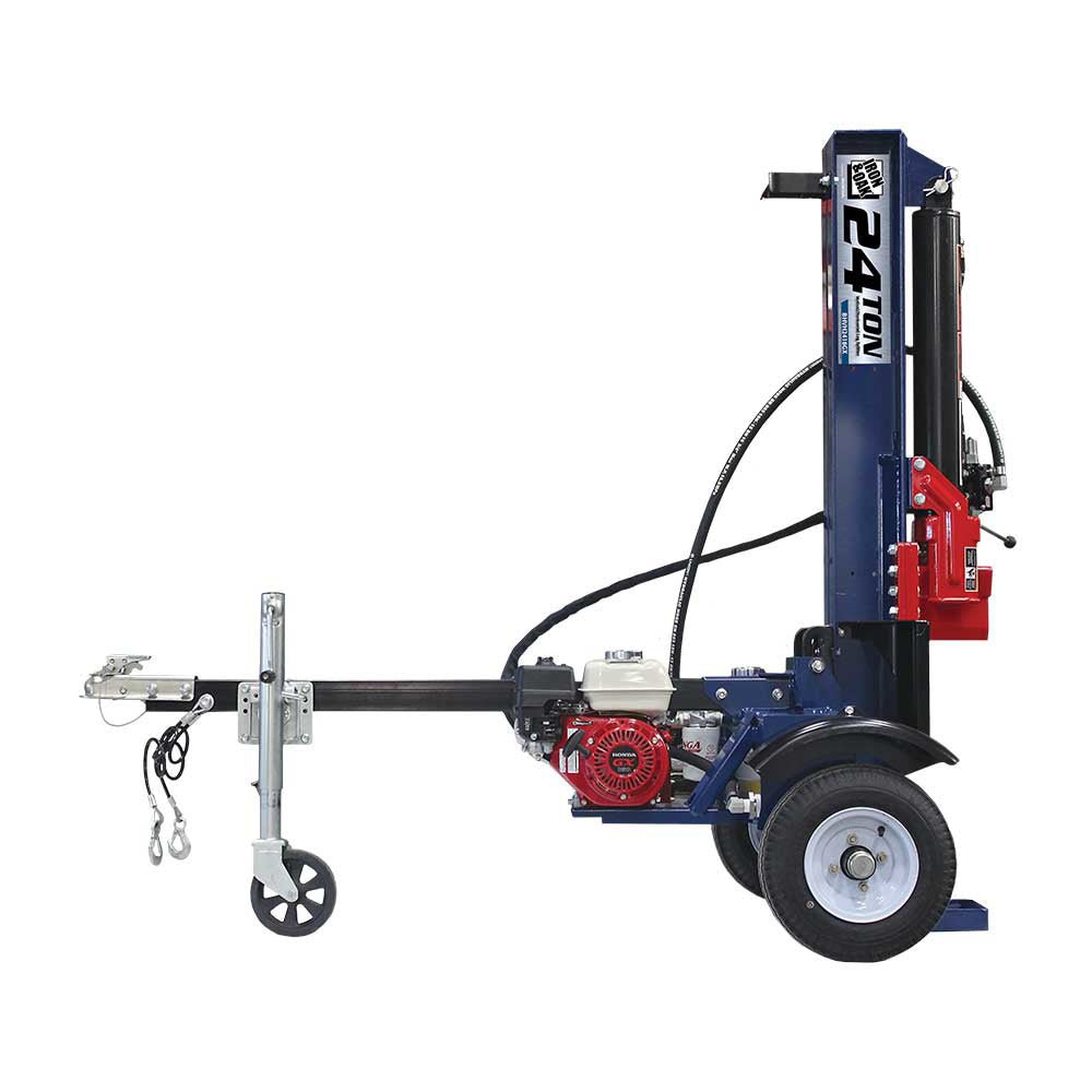 Iron and Oak Log Splitter | 24-Ton | Honda GX160