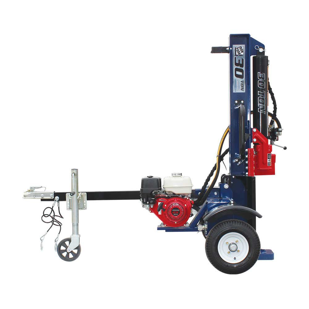Iron and Oak Log Splitter | 30-Ton | Torsion Axel | Honda GX270